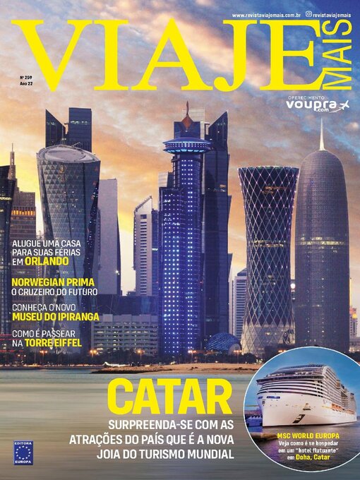 Title details for Revista Viaje Mais by Editora Europa LTDA - Available